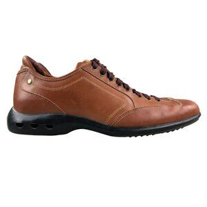 Cole Haan Men's Size 8M Brown Leather Comfort Lace-Up Wingtip Oxford Shoes